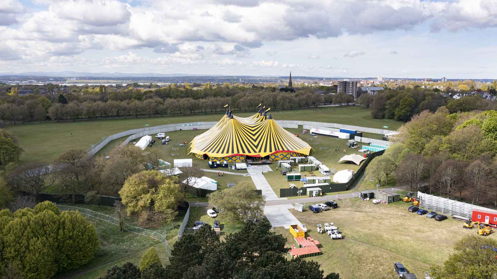 Sefton Park Pilot Event Set Up