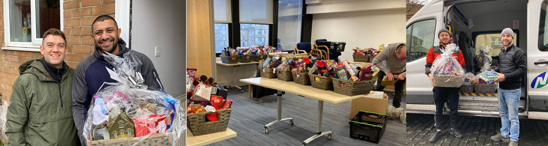 Ex Offender Handing Out Hampers