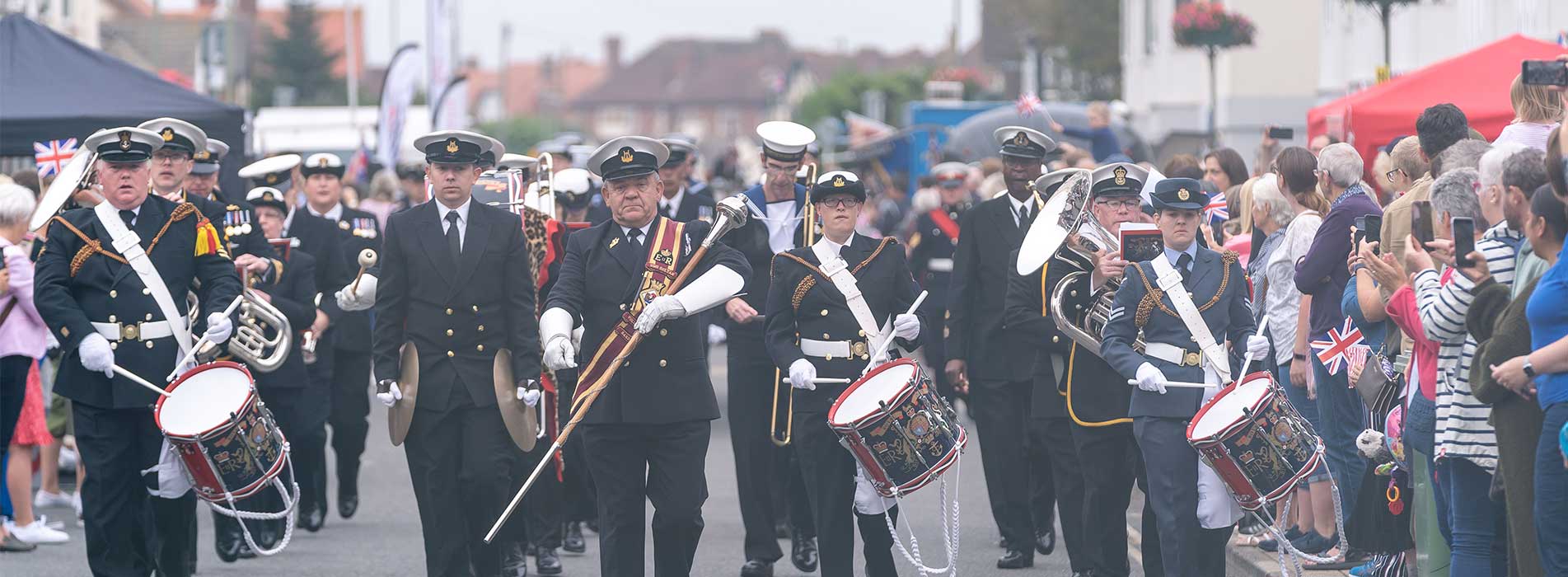 Marching Band At Lee Victory Festival